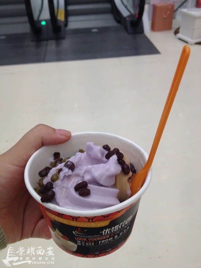 一个破冰激凌,不是神马品牌,难吃的要死~还要