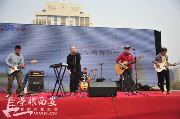 彪悍青春 炫在西安 百度贴吧十周年校园行-西安