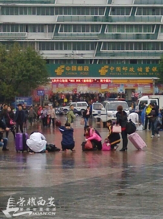 【突发】广州火车站发生持刀砍人事件 9人受伤