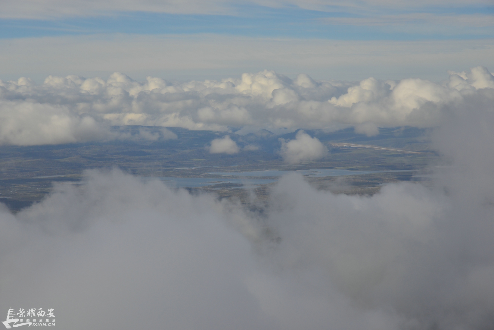 鸟瞰稻城海子山-西安拍客|荣耀西安网|西安论坛