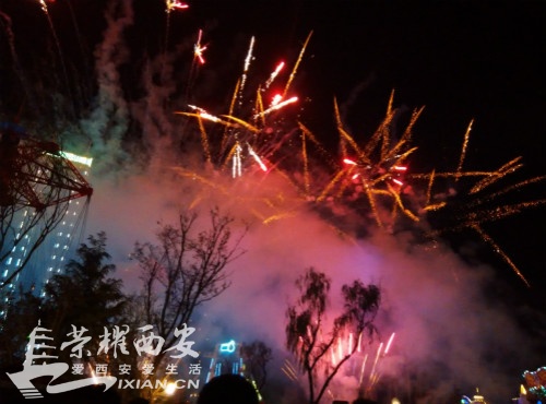 西安烟花秀表演哪里最美?-背包旅游|荣耀西安