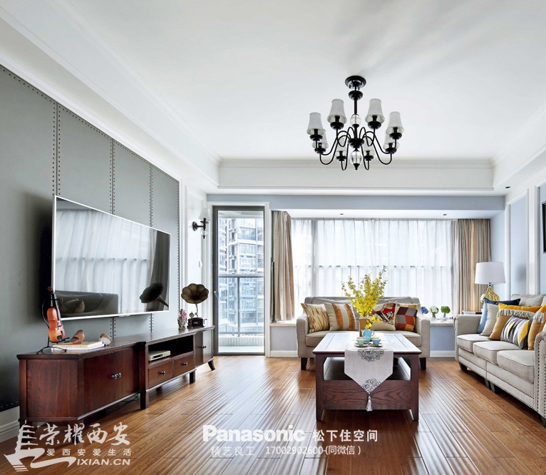 美式】 松下住空间设计--生如夏花,素时锦年-家