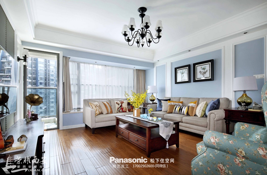 美式】 松下住空间设计--生如夏花,素时锦年-家