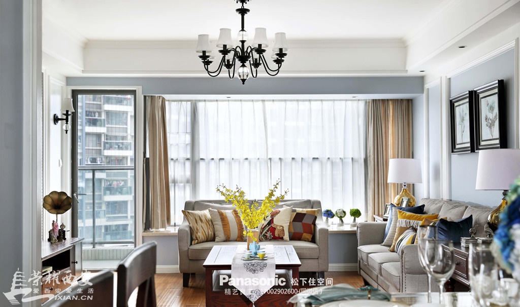 美式】 松下住空间设计--生如夏花,素时锦年-家