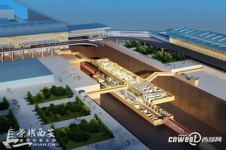 西安北至咸阳机场城际轨道开始架梁 明年试运