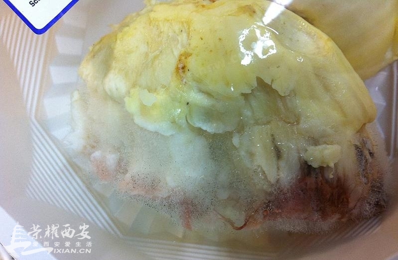 电子城人人乐惊现长毛榴莲-你吃了么|荣耀西安