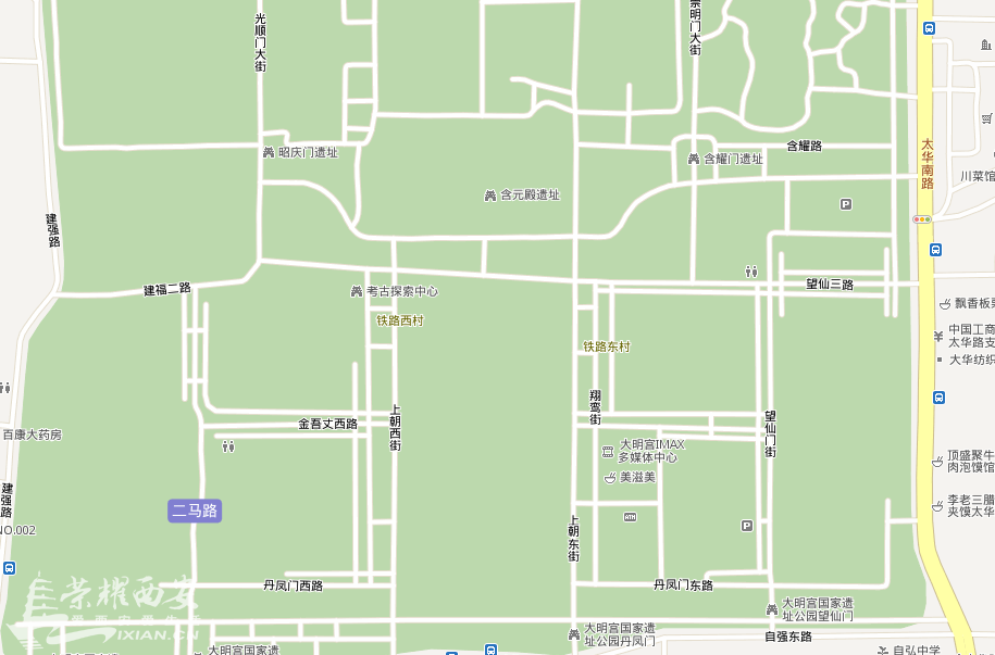 百度地图之西安有更新~~