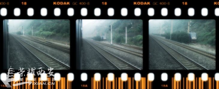 独特视角最佳位置西安-潼关小运转