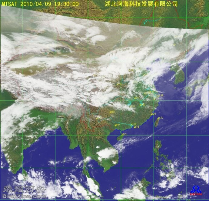 2010年4月9日夜:龙降长安-西安拍客|荣耀西安