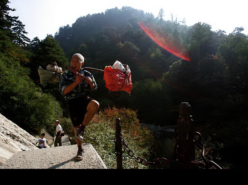 武汉网友来西安(华山)游记-城市发展|荣耀西安