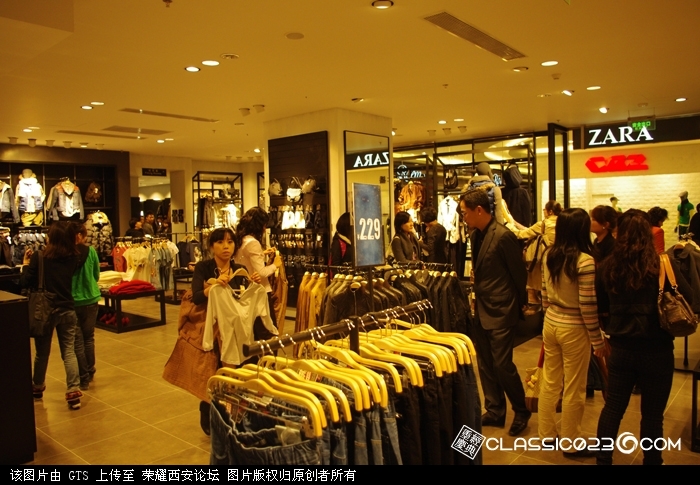 重庆HM ZARA同期开业-时尚长安|荣耀西安网|