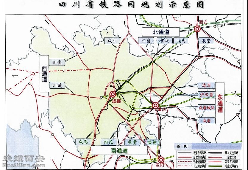...日报公布了四川铁路规划图,西汉到底有戏吗图片 124439 833x573