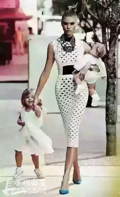 好励志的一张照片!穿好你的高跟鞋,挺起你的腰