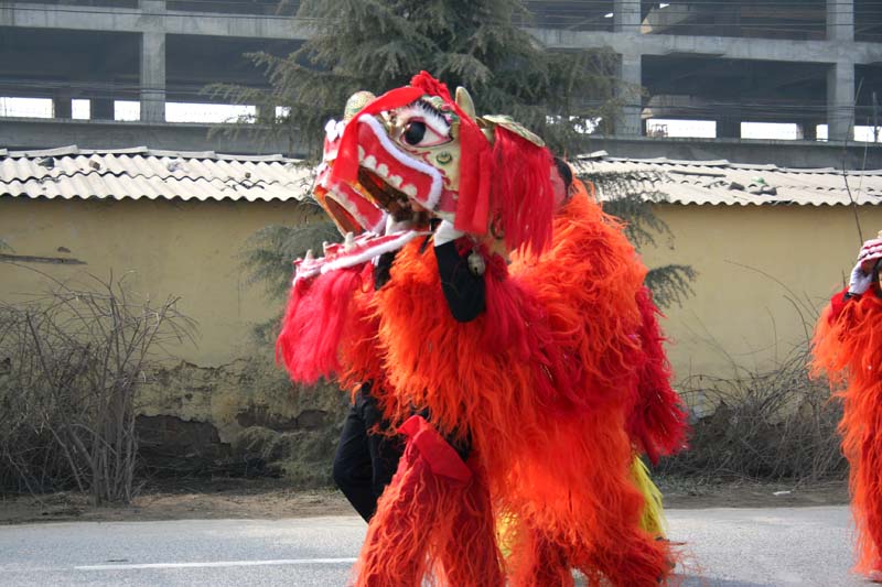 正月十五长安区细柳镇看社火